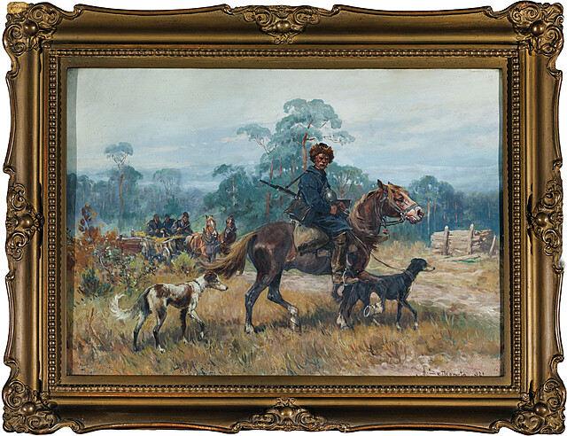 WYJAZD NA POLOWANIE, 1921