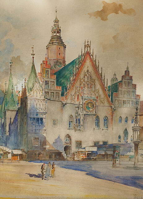 RATUSZ WROCŁAWSKI, pocz. XX w.