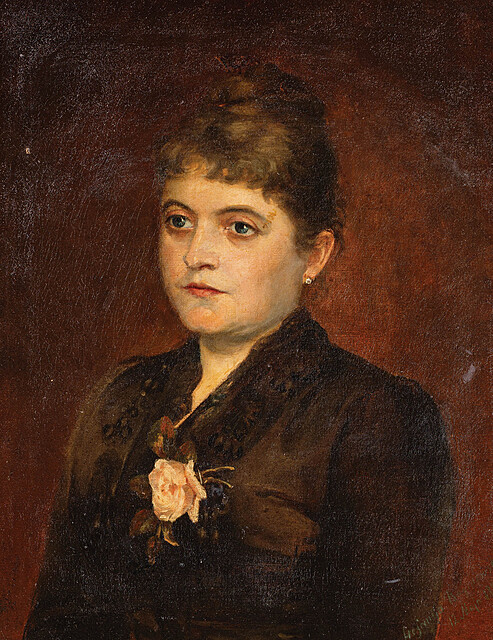 PORTRET DAMY, 1899