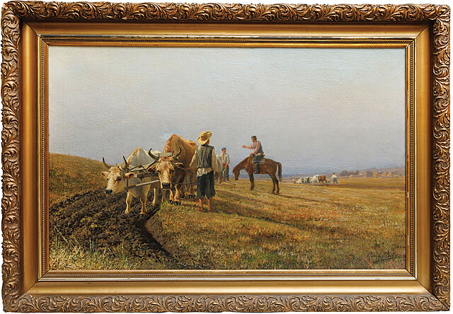 ROLA O ZACHODZIE SŁOŃCA, 1913
