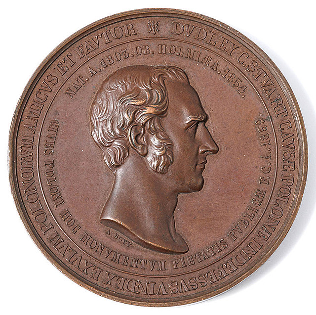 Medal, DUDLEY STUART, 1859