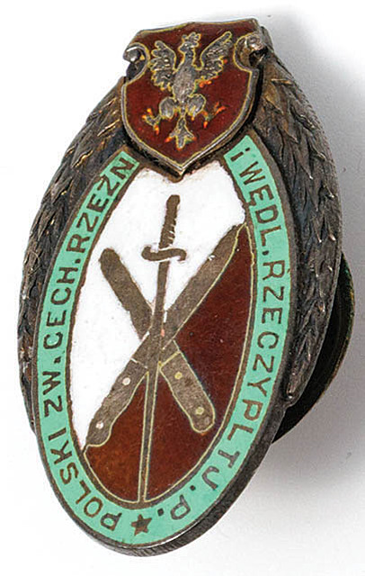 ODZNAKA, POLSKI ZWIĄZEK CECHÓW RZEŹNICZYCH I WĘDLINIARSKICH RZECZYPOSPOLITEJ, Polska, Poznań, Słupczyński, po 1921