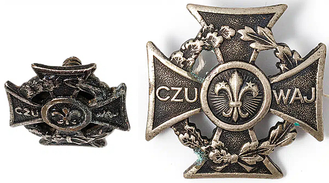KRZYŻ HARCERSKI, ŻEŃSKI, IIRP