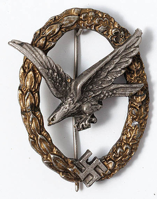 ODZNAKA RADIOOPERATORA / STRZELCA POKŁADOWEGO LUFTWAFFE