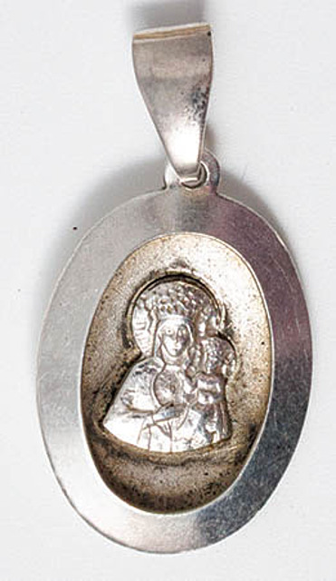 MEDALION Z MATKĄ BOŻĄ CZĘSTOCHOWSKĄ, Polska, po 1986