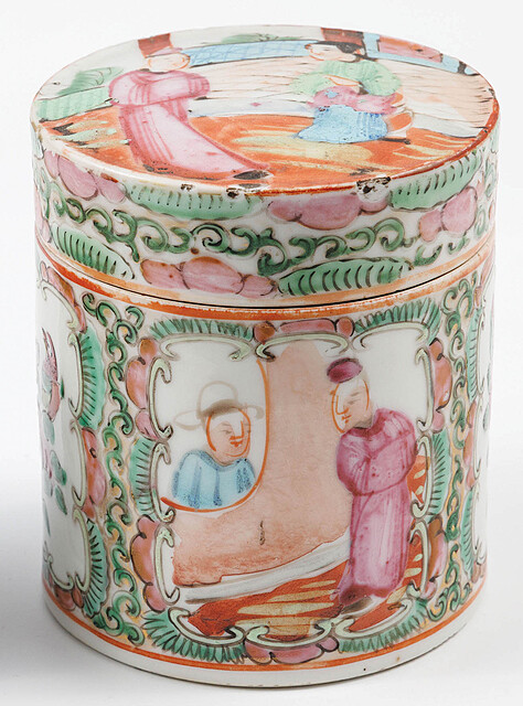 POJEMNIK, Chiny, Jiaqing, 1760 – 1820
