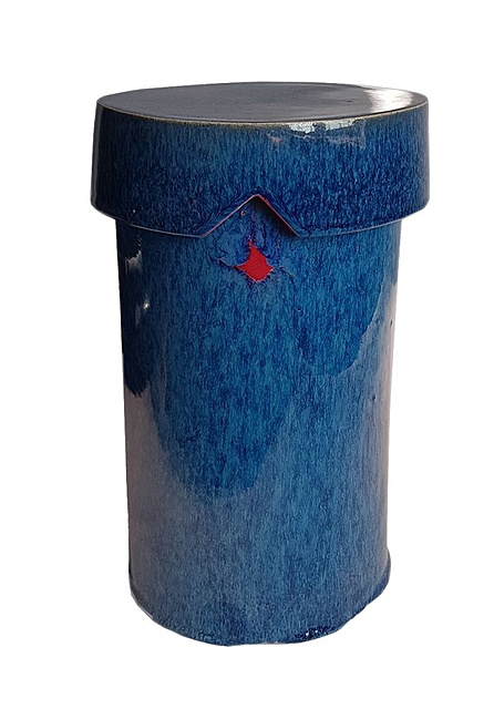 Pojemnik ceramiczny „Akwamaryn”, 2020