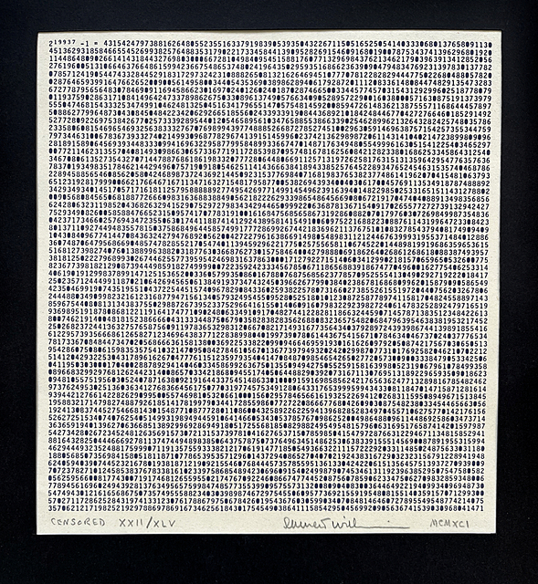 CENSORED, 1991