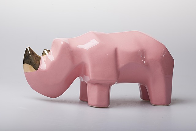 Nosorożec, z serii: "Safari", 2019
