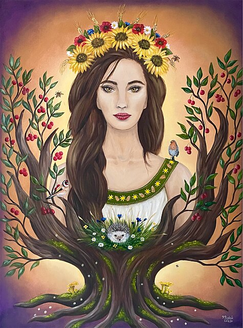 Lady Summer, z cyklu: „Cztery Pory Roku", 2023
