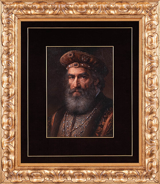 Portrait of a bearded man, 2025