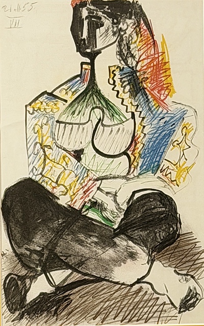 Odaliska II, z cyklu „Carnet de la Californie”, 1959