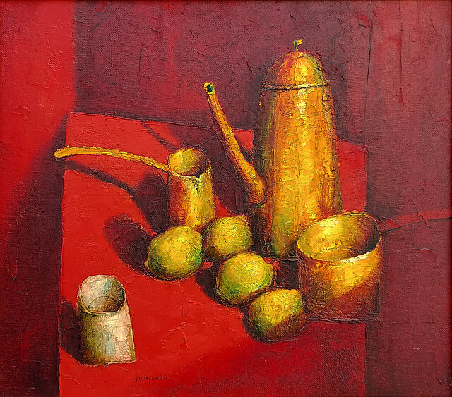 Martwa natura w purpurze, 2006