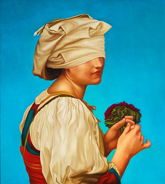 Beyond the Veil (after William Bouguereau), 2026