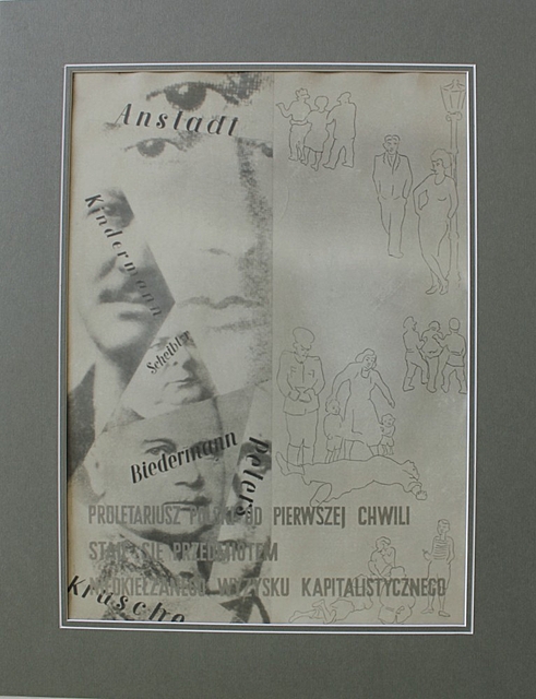 Fotokopia plakatu propagandowego (pocz.l.50.XX w.)