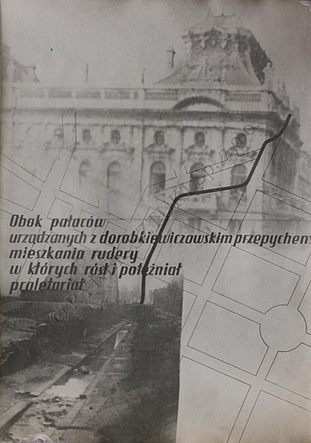 Fotokopia plakatu propagandowego (l.50.XX w.)