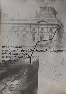 Fotokopia plakatu propagandowego (l.50.XX w.)