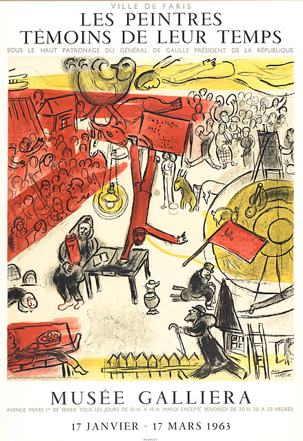 Revolution, 1963 (Poster for the exhibition „Les Peintres Témoins de Leurs Temps”)