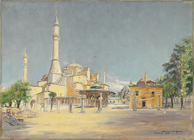 "Hagia Sophia w słońcu" (1940)