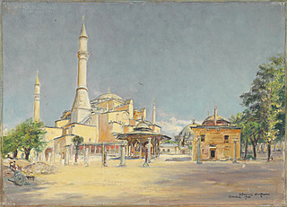 "Hagia Sophia w słońcu" (1940)