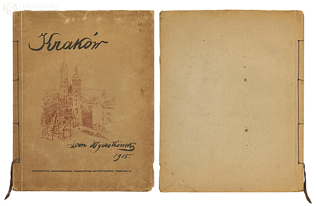 "Kraków. 12 autolitografii kredą i piórem" (1915)
