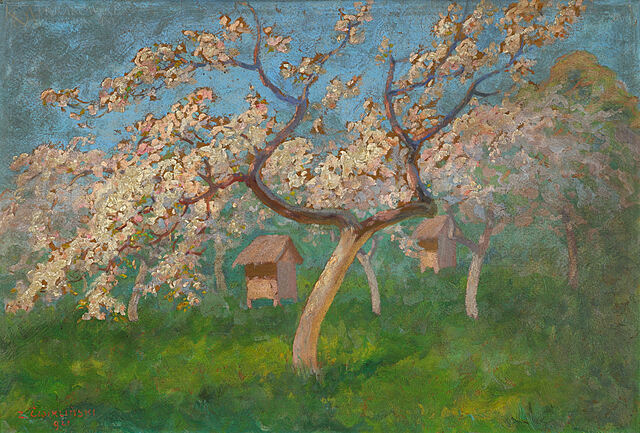"Kwitnąca jabłoń" (1921)