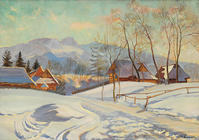"Widok na Tatry"