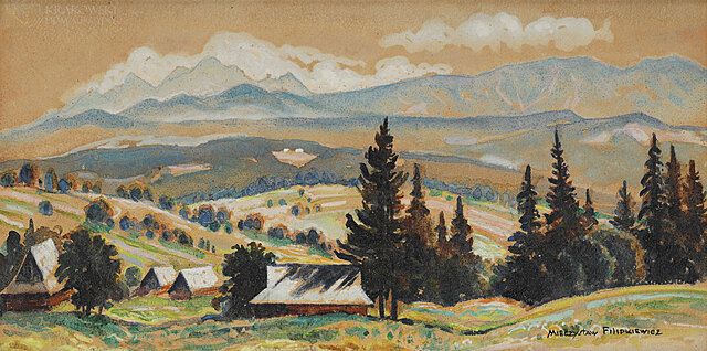 "Widok na Tatry"
