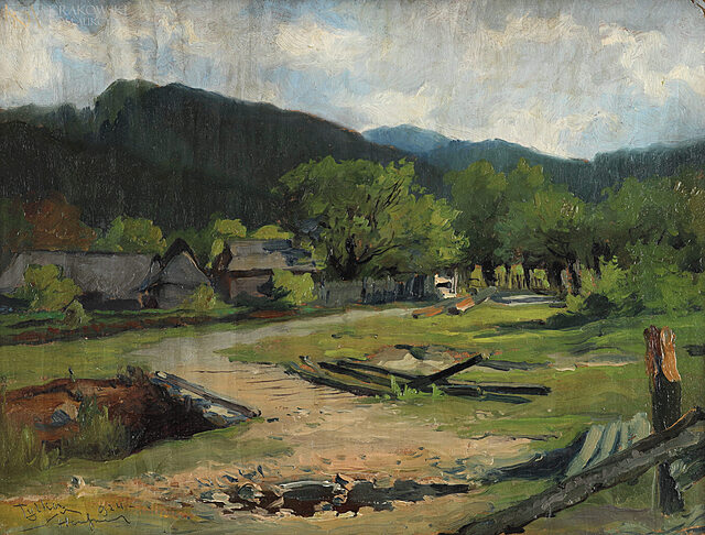 "Pejzaż z Tylki" (1924)