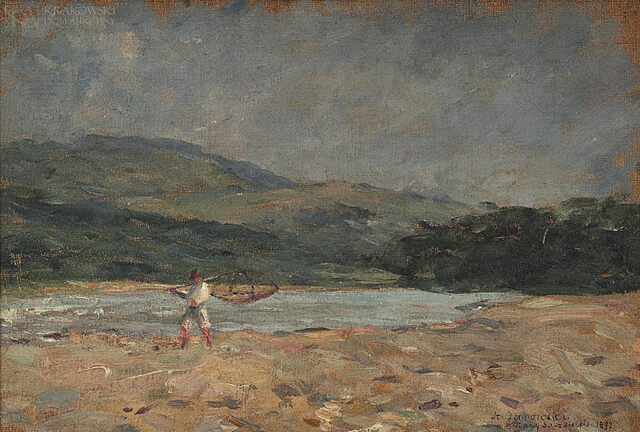 "Rybak z siecią" (1897)