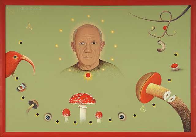 "Pablo Picasso jesienny" (2005)