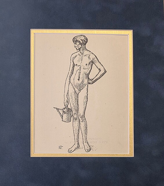 Fragment tryptyku „VITA SOMNIUM BREVIS”, 1928