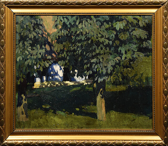 W ogrodzie, 1906