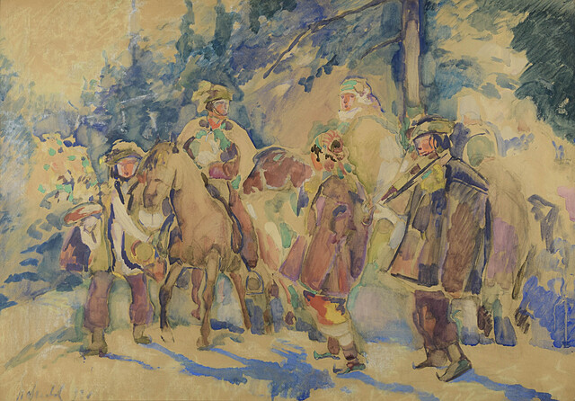 Wesele huculskie, 1907?