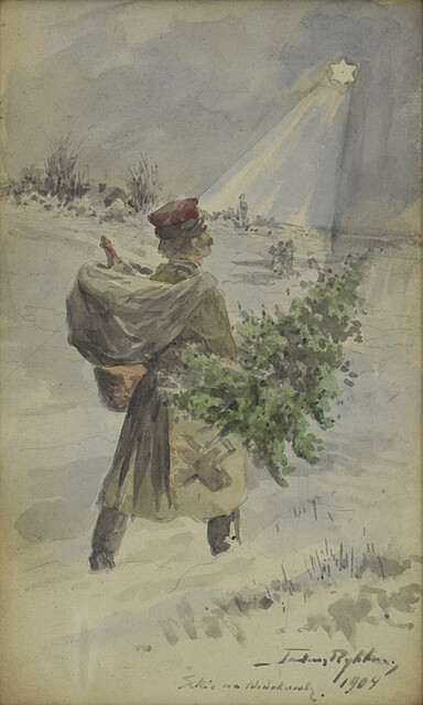 Szkic na widokówkę, 1904