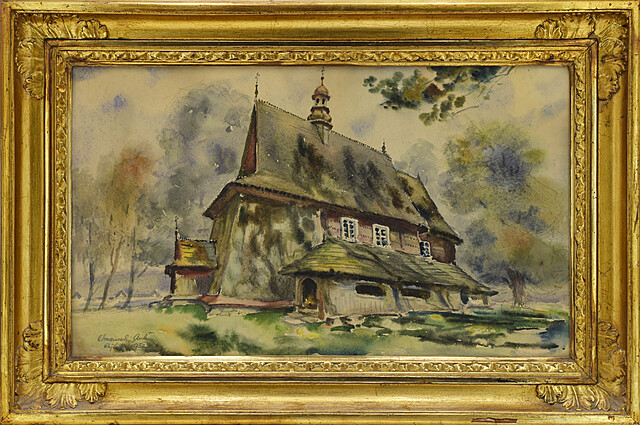 Kościół w Rajbrocie, 1952