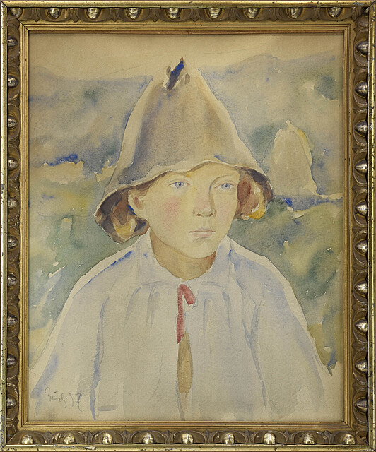 Portret chłopca, 1917