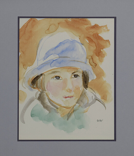Hanusia w kapeluszu, 1926