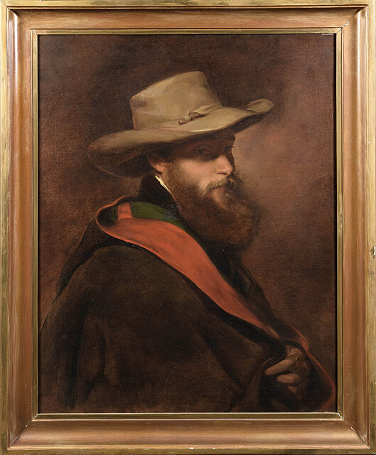 Portret mężczyzny w kapeluszu