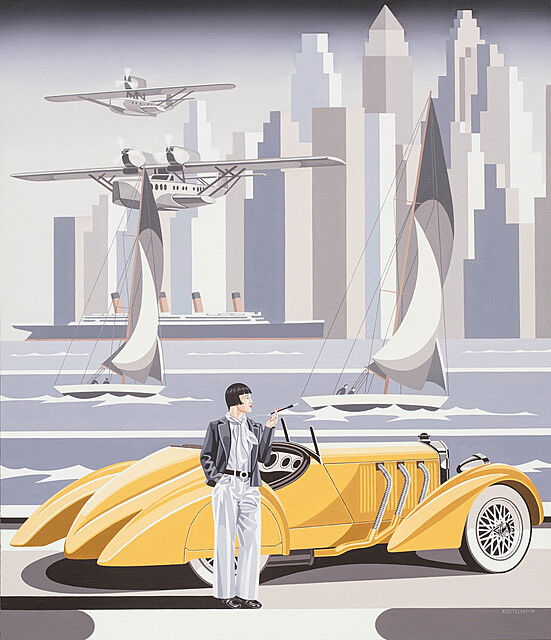 Kobieta i żółty Mercedes, 2026