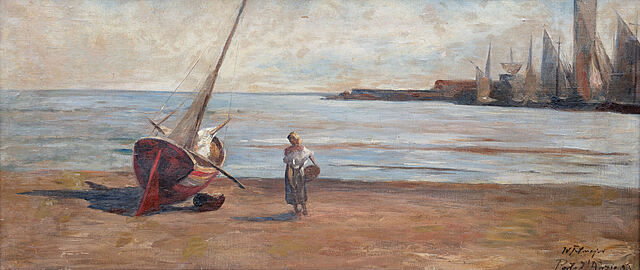 Porto di Anzio, 1893 r.