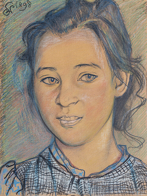 Portret dziewczyny, 1898 r.