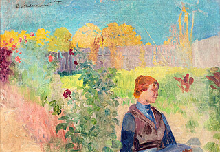 W ogrodzie, 1902 r.