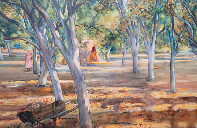 Sad jesienią, 1911 r.