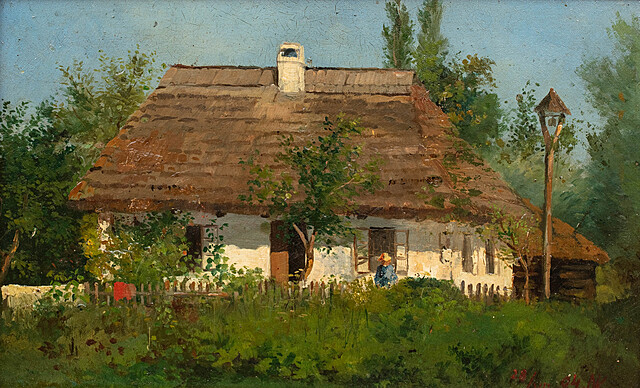 Zagroda wiejska, 1894 r.