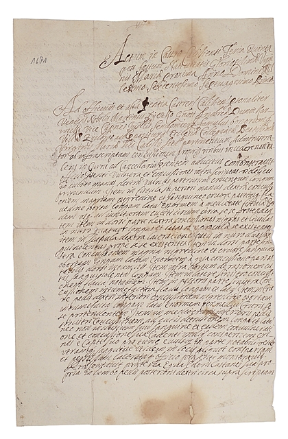Akt z ksiąg grodzkich kaliskich „Feria Quinta post festum nativitatis virginis Maria proximo”, Kalisz 1671