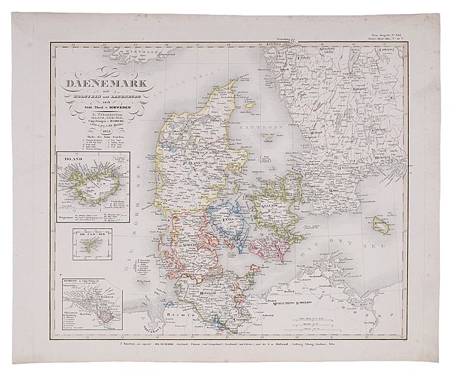 [Dania] A.Stieler (1775–1836), Daenemark, 1833