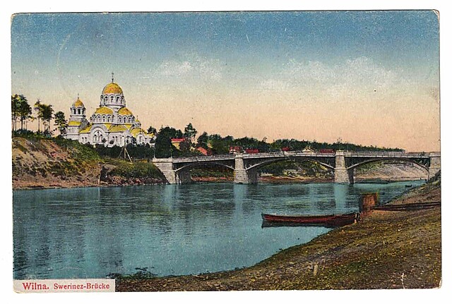 Wilna. Swerinez-Brücke