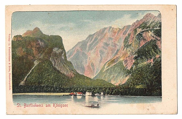 St. Bartholoma am Konigsee. (Kościół Św. Bartłomieja w Konigsee, Niemcy)