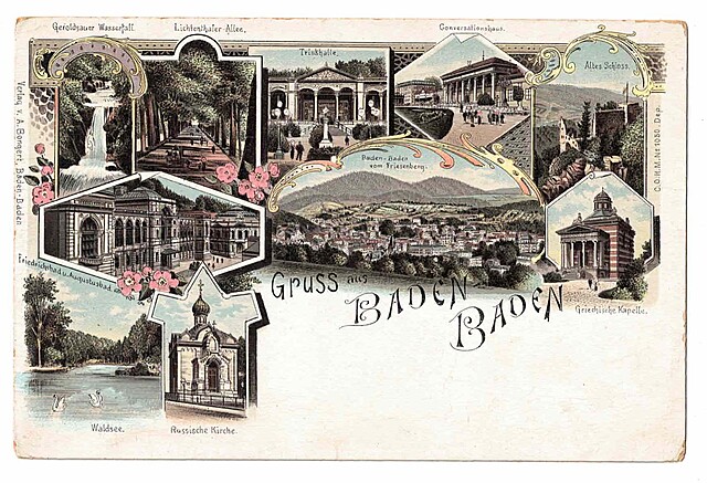 Gruss aus Baden Baden